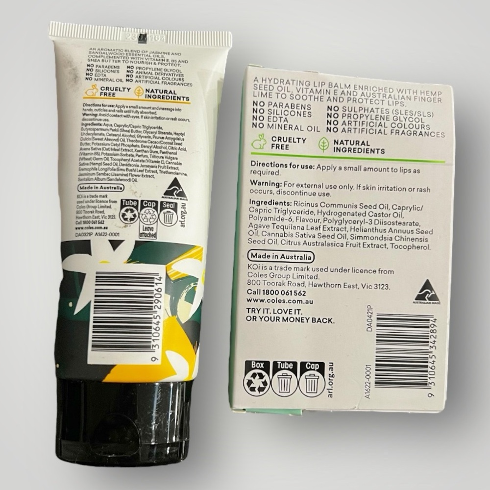 KAISER STYLE Australian Floral Rectangle Shoulder Strap Bag & Hand Cream New - Picture 16 of 16